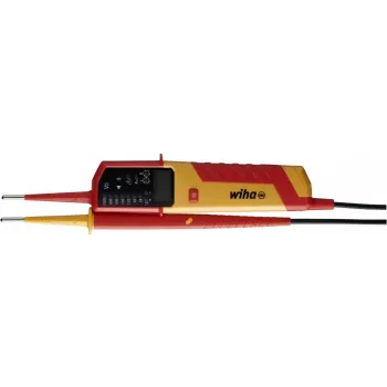 Wiha 44319 eMobility sprieguma un ķēdes nepārtrauktības pārbaudes ierīce, 12-1000 V AC