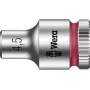 WERA 8790 HMA 05003502001 Ārējā sešstūra uzgriežņu uzgalis 4.5 mm 1/4 inch (6.3 mm)