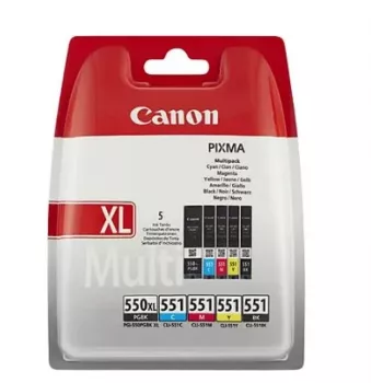 CANON PGI-550XL/CLI-551 BCMYB MULTI Tintes kasetne