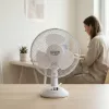 Adler AD 7302 Galda Ventilators Balts 23 cm