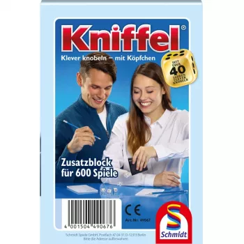 Kniffelbloks, kauliņu spēle