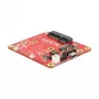 Iekšējais mSATA adapteris DELOCK 62648 ar Micro-USB resursdatora interfeisu, 6 Gbit/s, 65×56×12 mm