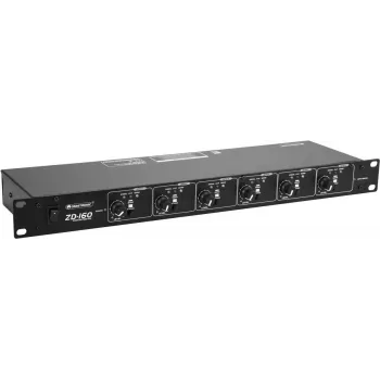 Zonēšanas sadalītājs Omnitronic ZD-160B 16 zonu 100V līnijas audio sadalītājs