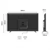 109,2 cm (43 inch) JAPANNEXT JN-IPS430UHD60F 4K IPS monitors ar iebūvētiem skaļruņiem un WLAN