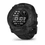 Garmin Instinct 3 Solar Tactical Edition 50 mm viedais pulkstenis, melns, ar silikona siksniņu