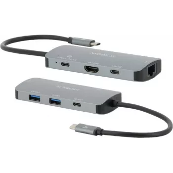 Mobilis USB-C Docking stacija - 7 in 1 - 100 W Max. (001382)