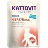 KATTOVIT Niere/Renal 85 g sachet — 12 x 85 g, mājputnu gaļa (liellopu, vistas, pīles, tītara) pieaugušiem kaķiem ar nieru mazspēju