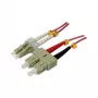 Synergy 21 S216775 Šķiedru optikas kabelis 3 m LSZH OM4 2x LC 2x SC Violet (S216775)