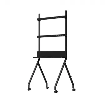 TV statīvs Gembird TVS-86F-02 2.18 m Melns 40 kg 55-86 collas