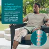 Ceļgala sildošais pārsējs HoMedics SR-CMK10H — regulējams, siltuma terapija sāpēm