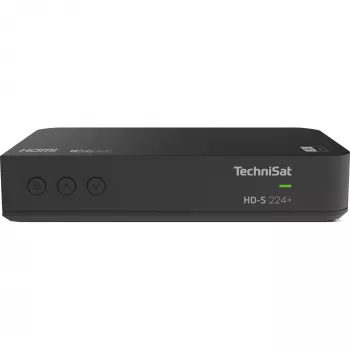 Technisat HD-S 224+ uztvērējs, DVB-S, DVB-S2, viens tuneris, SCR/Unicable, USB ieraksts