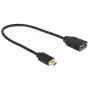 HDMI kabelis DeLOCK 0.2m HDMI-A/HDMI Micro-D