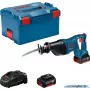 Bosch GSA 18 V-LI bezvadu zobenzāģis, melns, zils