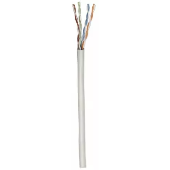 Intellinet Network vairumtirdzniecības Cat5e kabelis, 24 AWG, viendzīslas vads, 305 m, pelēks, CCA, U/UTP, kastē