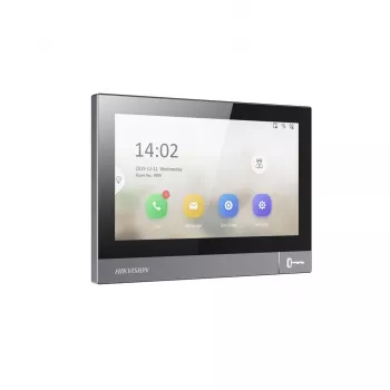Iekštelpu video domofons Hikvision DS-KH8381-WTE1 7 collu 1024×600, PoE, Wi‑Fi, MicroSD