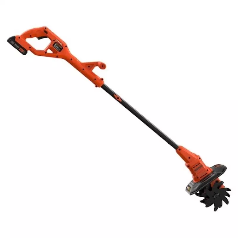 Black & Decker BETL1820L-QW elektriskais mini frēzētājs ar akumulatoru