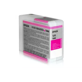 Epson Singlepack Vivid Magenta T580A00, Vivid magenta, pigmenta tinte, 80 ml, 1 gab.