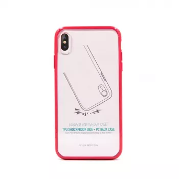 Aizsargmaciņa Devia iPhone XS Max 6.5 inch, sarkana, triecienizturīga