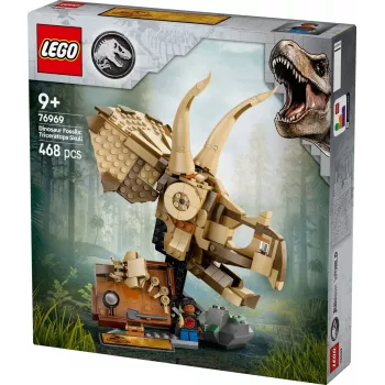LEGO JURASSIC WORLD 76969 Dinozauru fosilijas: Triceratops galvaskauss