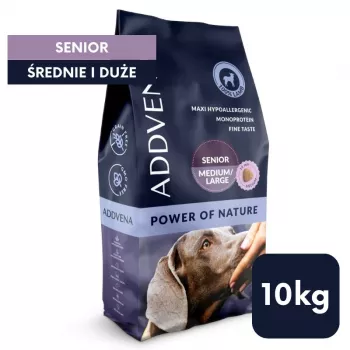ADDVENA Power of Nature Senior Medium/Large Lamb - sausā barība suņiem - 10kg