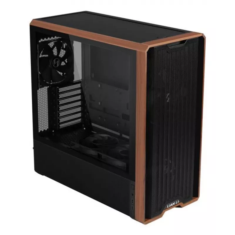 PC korpuss Lian Li Lancool LAN217X Midi Tower Melns, Koks