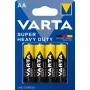 Vārts SUPERLIFE AA cinka-oglekļa vienreizējās lietošanas baterija, 1,5 V, 4 gab.