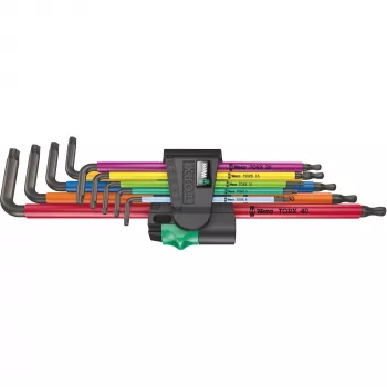 Wera 967/9 TX XL Torx L-veida atslēgu komplekts, 9 gab.
