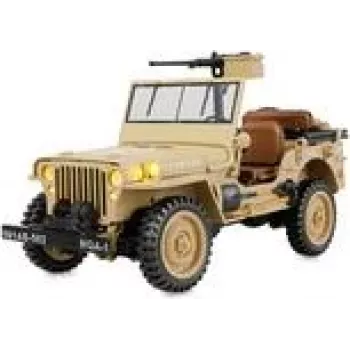 Amewi Jeep Willys MB Scale Crawler 4WD 1:14 RTR smilšu krāsā 14+ (22738)