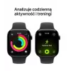 Apple Watch Series 11 GPS 46mm Jet Black Alumīnija Korpuss ar Melnu Sporta Siksniņu S/M
