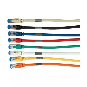 Patch kabelis RJ45 - CAT6A 500MHz - 0,15m - pelēks - S-STP(S/FTP) - AWG26 - LSZH - Synergy 21