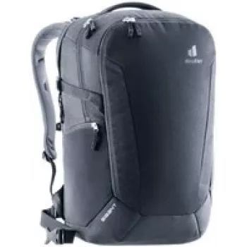 Ceļojumu mugursoma DEUTER Stylus Gigant melna — lielas ietilpības dienas mugursoma, izturīgs audums, ergonomiskas plecu siksnas