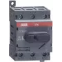 ABB OT80F3 - 3P - Vadu - Melns - IEC 60947-3 / UL 508 / CSA C22.2 No. 14 - 600 V - 52,5 mm