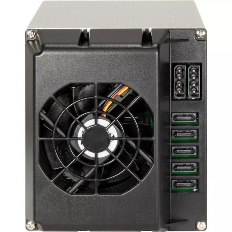 HDD korpuss Inter-Tech ST-5255 Melns 2.5/3.5 collu