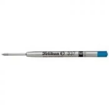 Pildspalvas pildījums Pelikan Jumbo Refill 337, F, Zils, saderīgs ar Pelikan Ballpoint Pen Big Size sudraba K77 (915421)