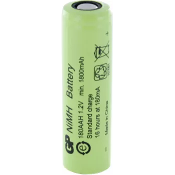 GP GP180AAH uzlādējama NiMH AA baterija 1,2 V 1800 mAh