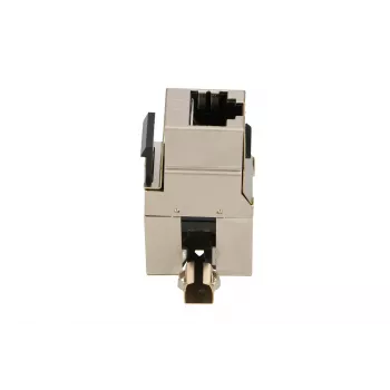 Keystone ligzda Extralink CAT6 STP RJ45, sievišķā, tērauda krāsā, 1 gab.