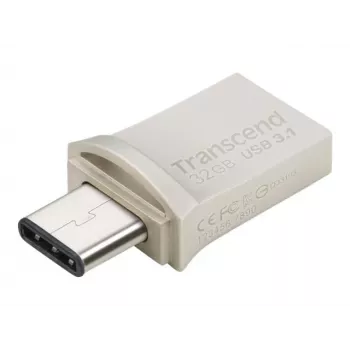 Transcend JetFlash 890 32GB — USB zibatmiņa ar divpusēju savienotāju