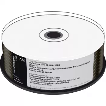 MediaRange BD-R DL 50GB 25 gab. (MRPL404)