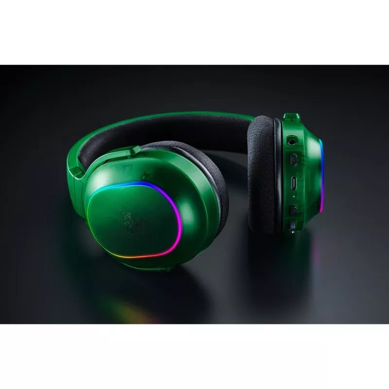 Razer Barracuda X Chroma Bezvadu Spēļu Austiņas Zaļas