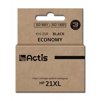 Kasetne ACTIS KH-21R saderīga ar HP 21XL C9351A — melna, pigmenta tinte 20 ml, augstas ietilpības (XL), atsevišķa