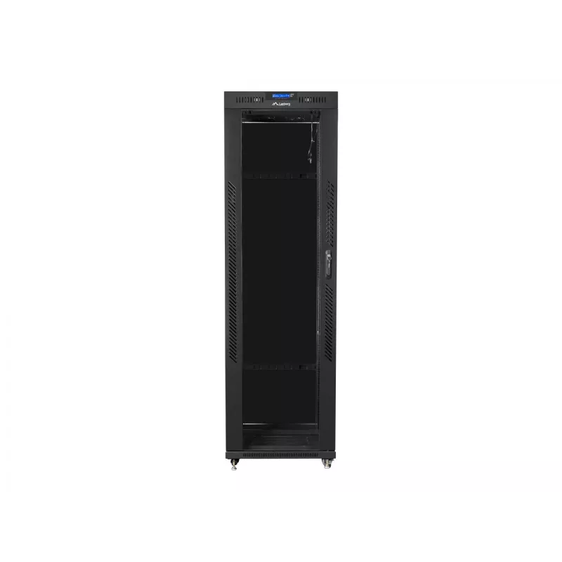 Brīvi stāvošs skapis Lanberg FF01-6642-12BL 19 inch 42U