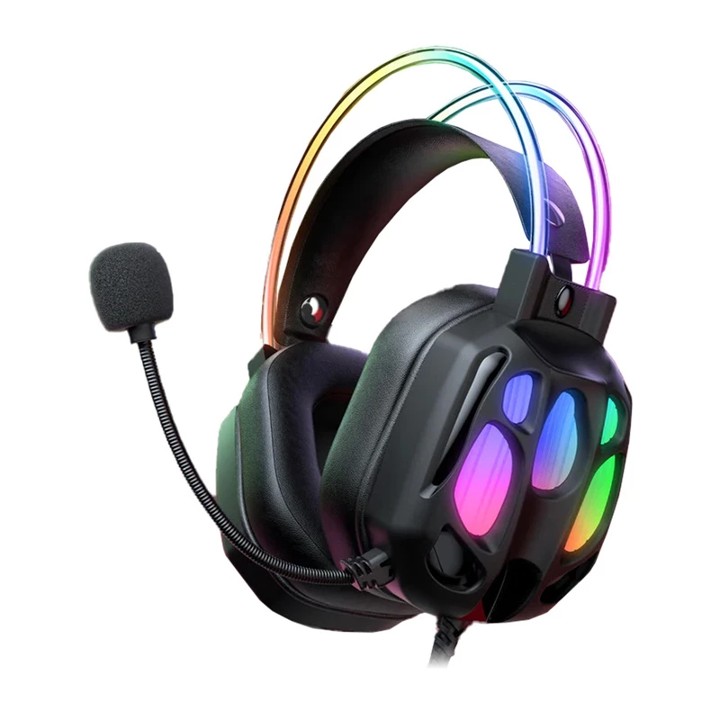 Onikuma X89 vadu spēļu austiņas, over-ear, melna