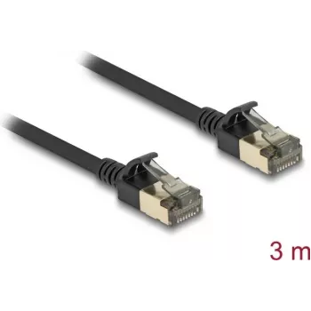 Tīkla kabelis DeLOCK RJ45 Cat.8.1 3m Melns