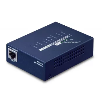 Planet POE-171S – Viena porta Ultra PoE sadalītājs – 10/100/1000 – (12V/19V/24V)
