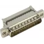 Harting D-SUB kontaktdakša ar tapām 180° 25 polu IDC 09 66 328 6700 1 gab.