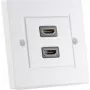 Sienas kontaktligzda 2 x HDMI ShiverPeaks 79500-2
