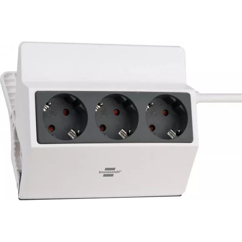 Brennenstuhl 1150070 pagarinātājs 3 m, 3 kontaktligzdas, iekštelpām, IP20, antracīts/balts, 16 A