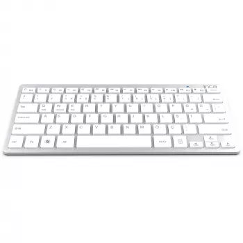 Bezvadu tastatūra Inca IBK-569BT Bluetooth 78 taustiņi Metālisks sudrabs