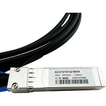 CBO SFP28 pasīvais vara Twinax kabelis 1m SFP28 portiem