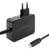 Qoltec PD 120W Turbo ātrais lādētājs | 5-28V | 3-4,5A | USB-C | Melns